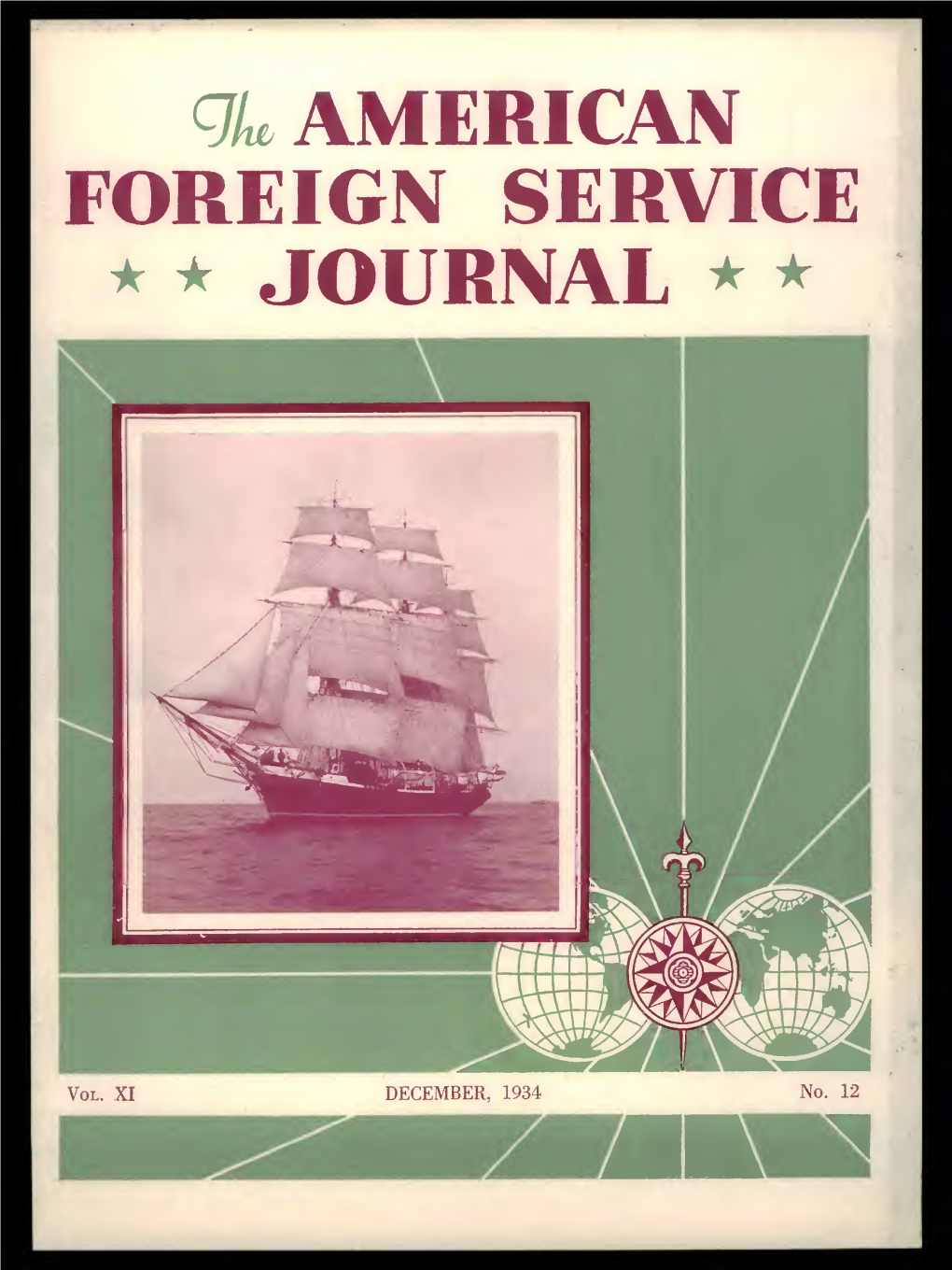 The Foreign Service Journal, December 1934