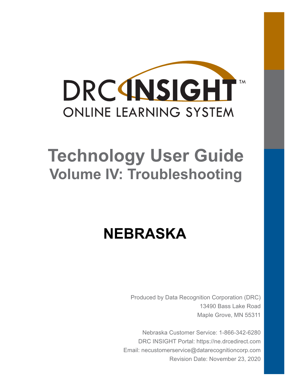 Technology User Guide Volume IV: Troubleshooting