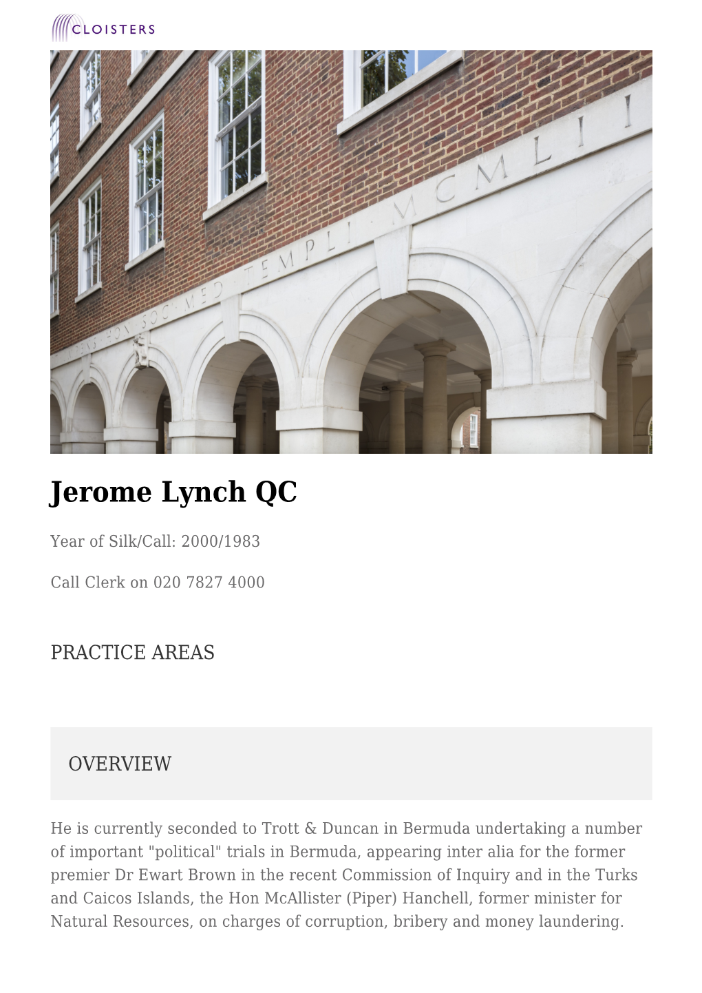 Jerome Lynch QC