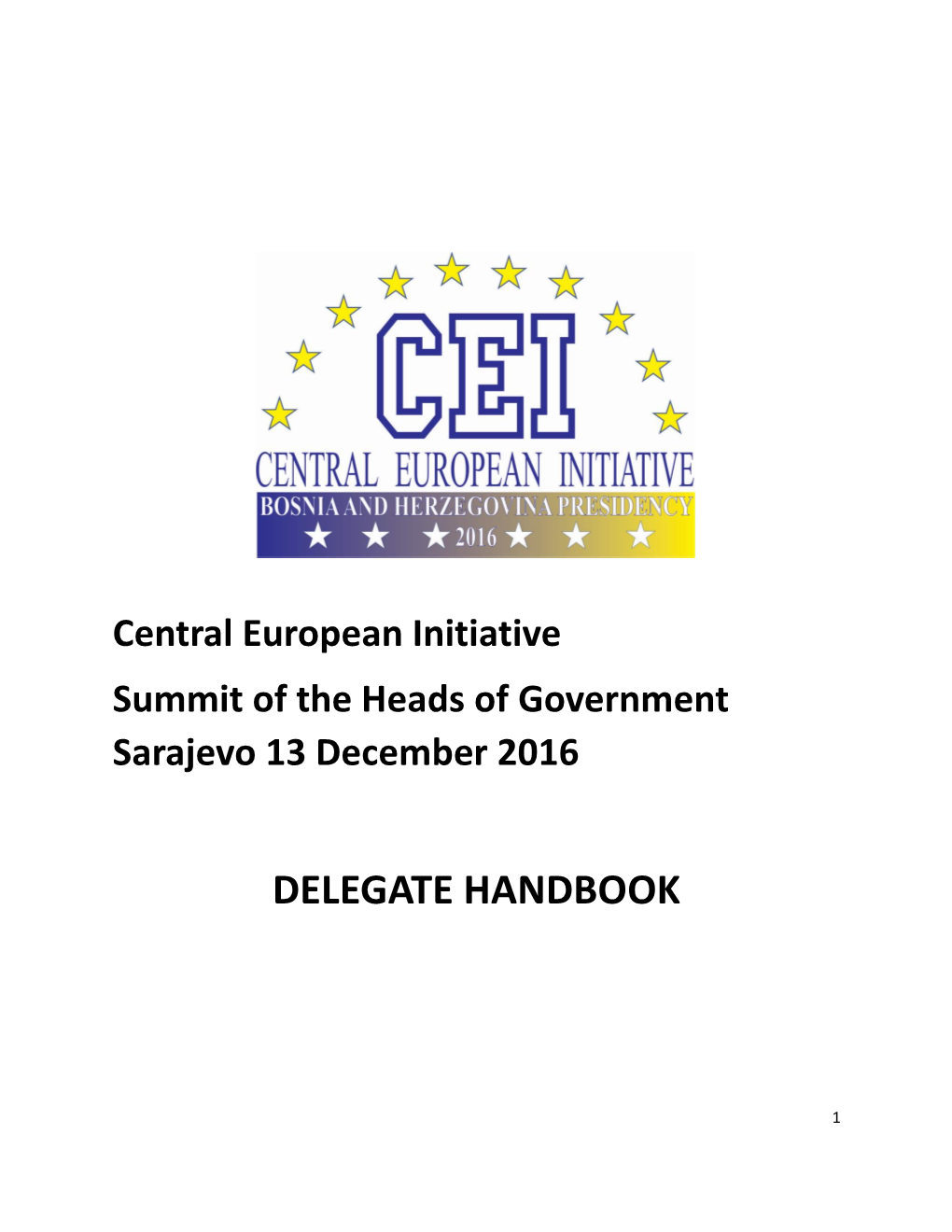 Delegate Handbook