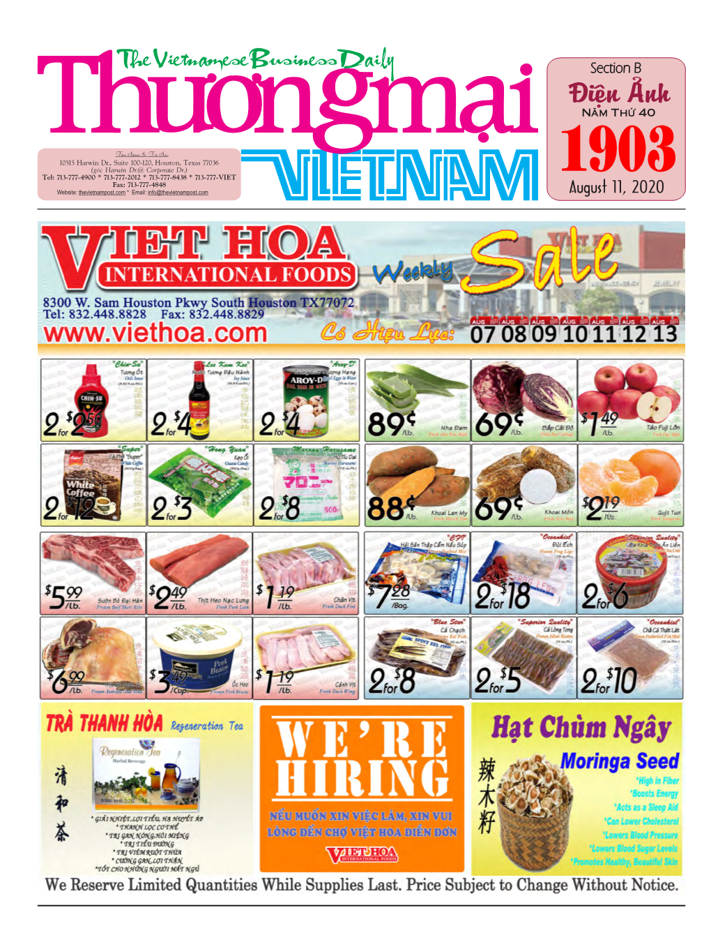 The Vietnamese Business Daily Section B