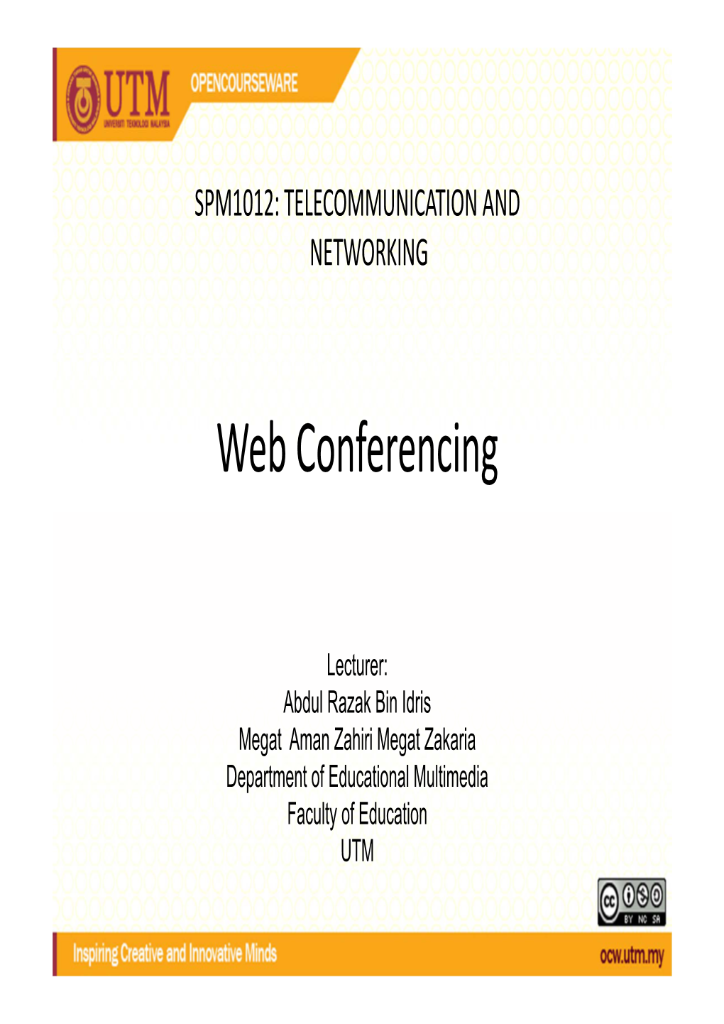 Web Conferencing