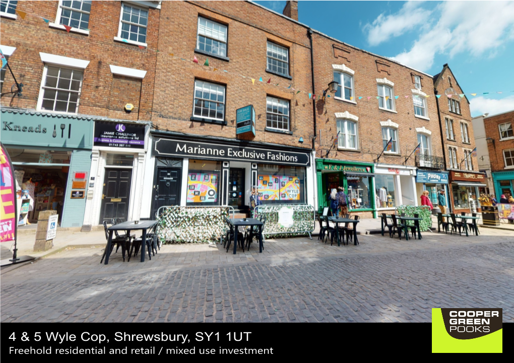 4 & 5 Wyle Cop, Shrewsbury, SY1