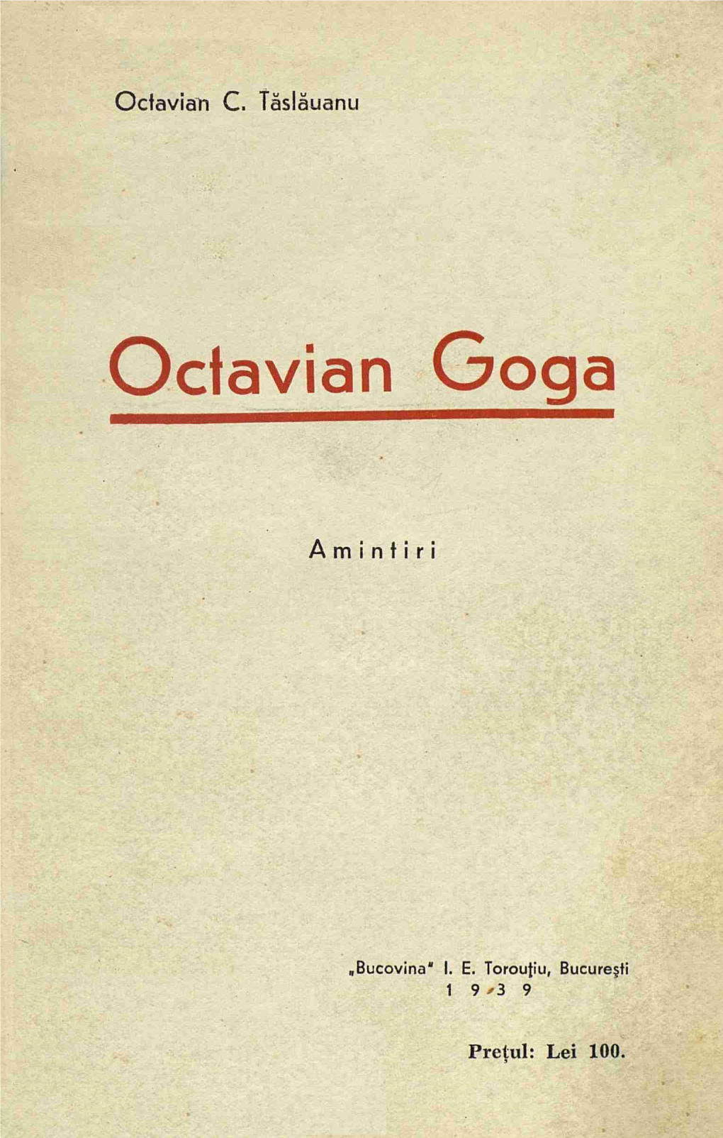 Octavian Goga