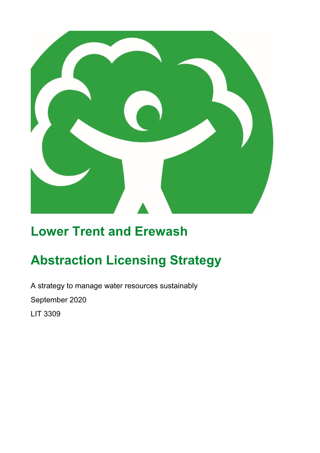 Lower Trent and Erewash Abstraction Licensing Strategy (ALS) Area