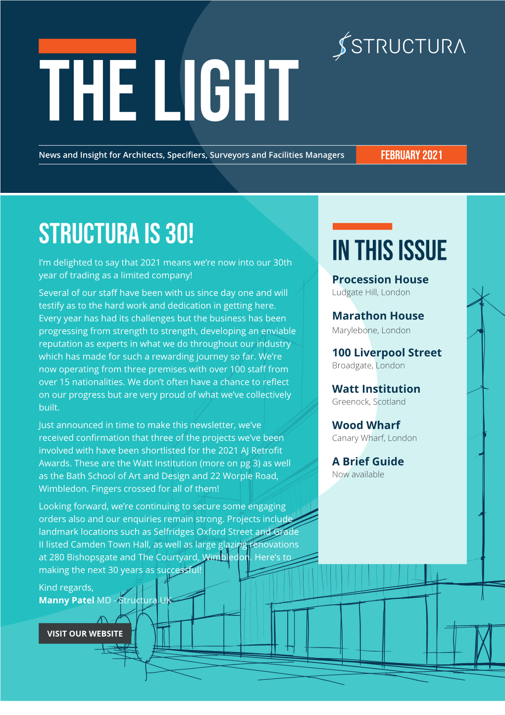 Structura Is 30! in This Issue