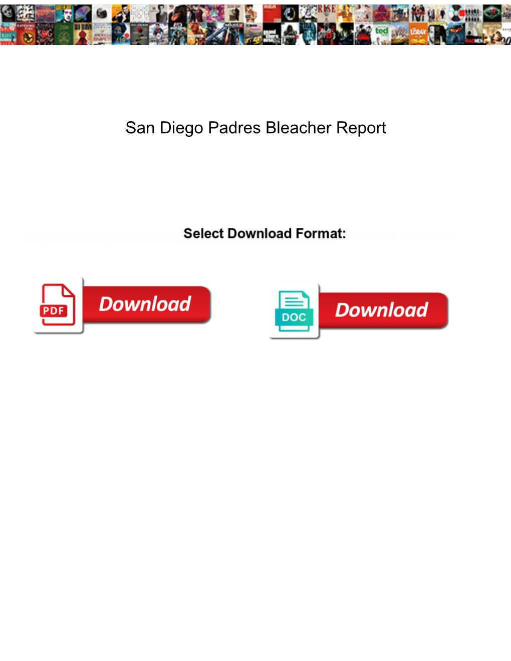 San Diego Padres Bleacher Report