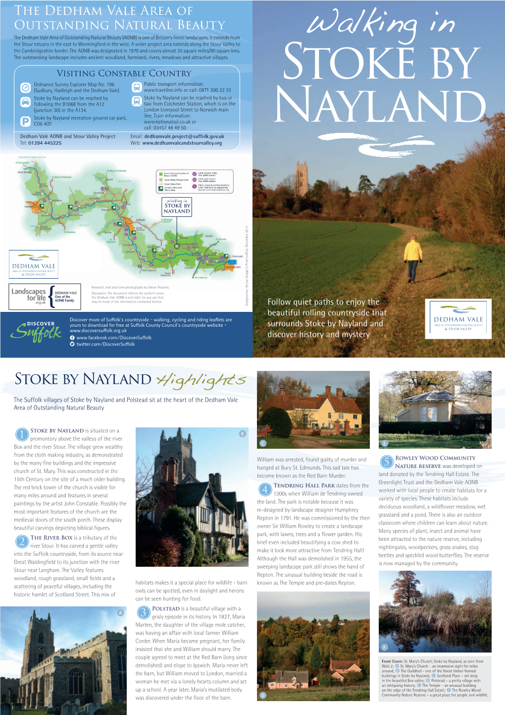 Walking in Stoke by Nayland