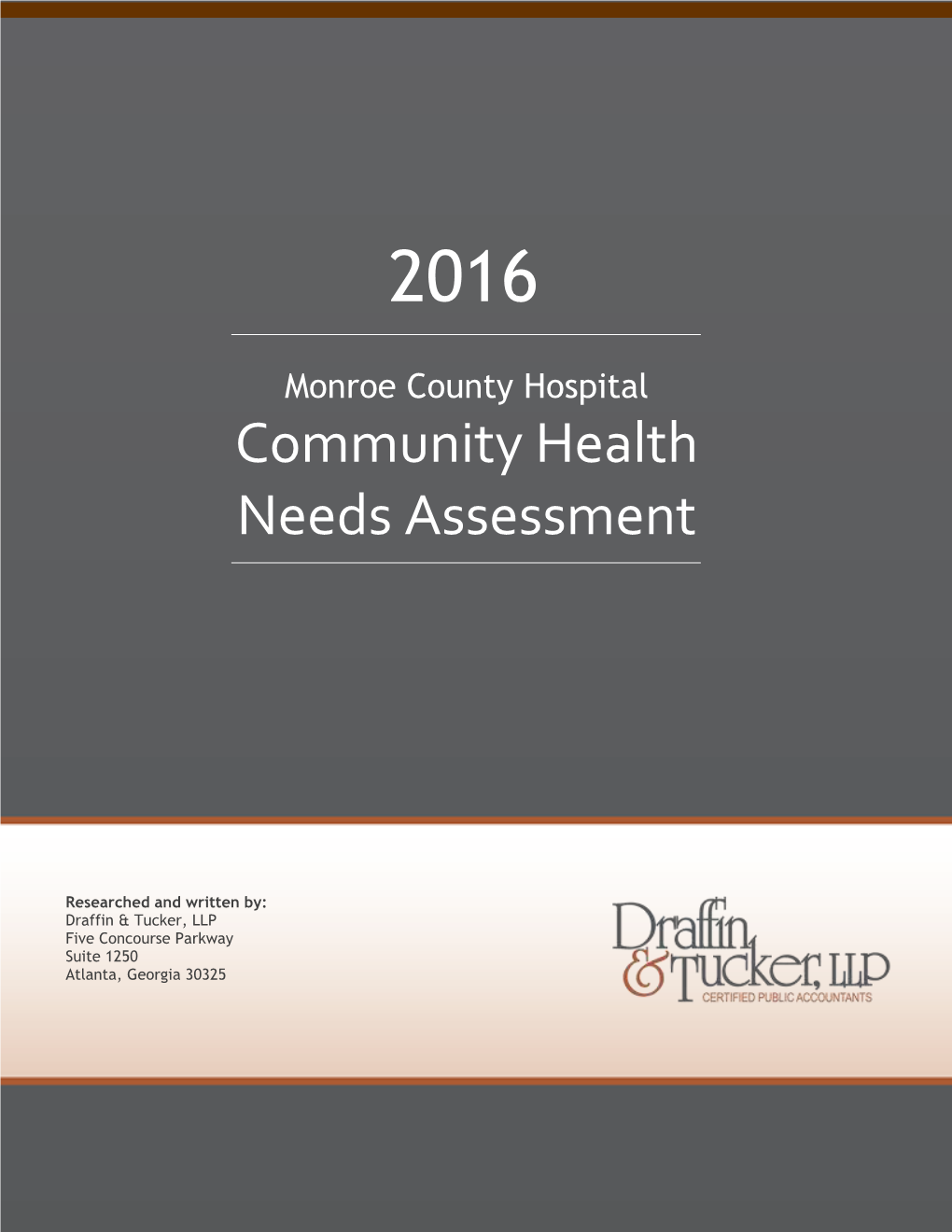 Community Health Needs Assessment