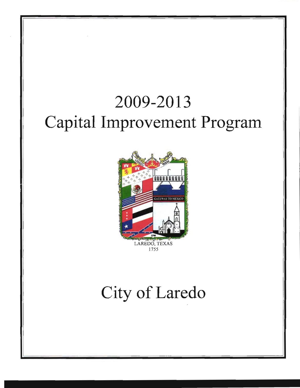 2009-2013 Capital Improvement Program