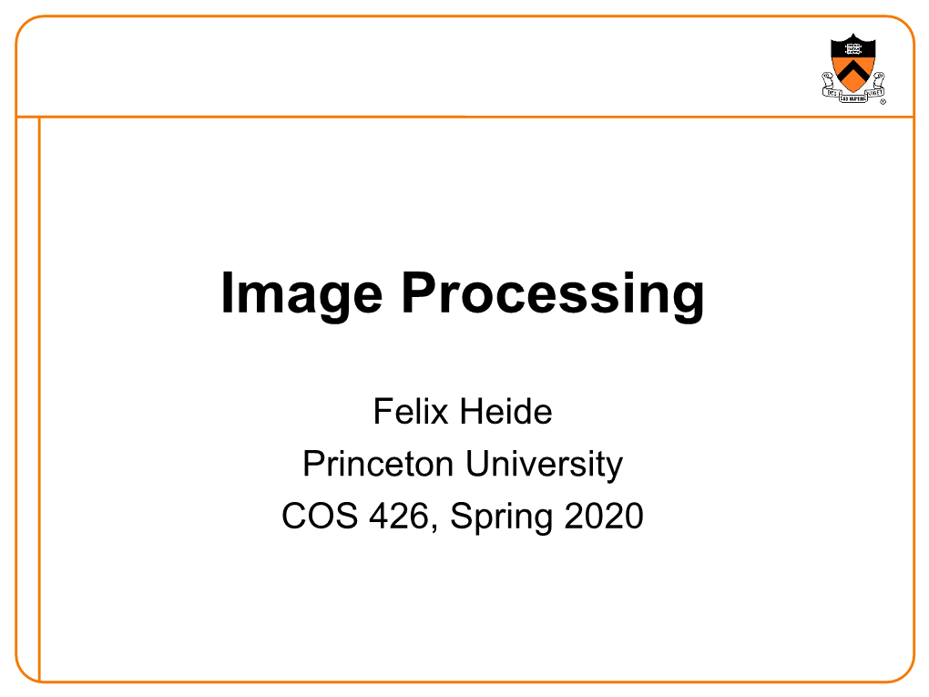 Image Processing