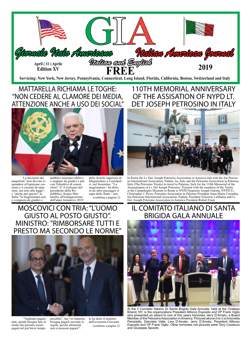Italian American Journal Giornale Italo Americano