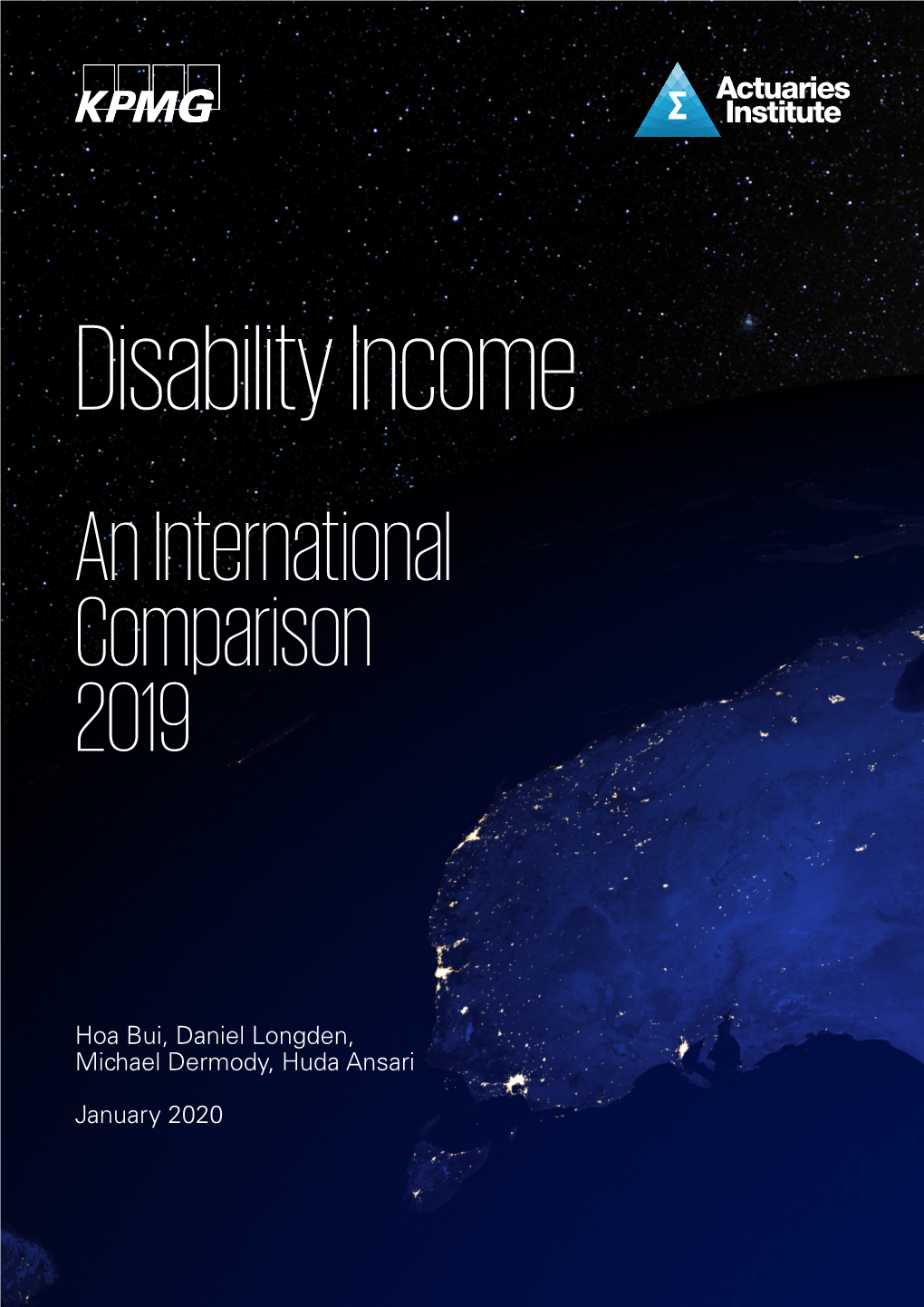 Disability Income - an International Comparison 2019 | 1