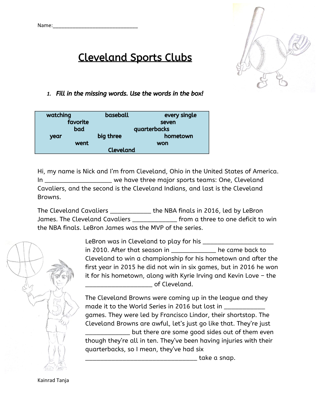 Cleveland Sports Clubs