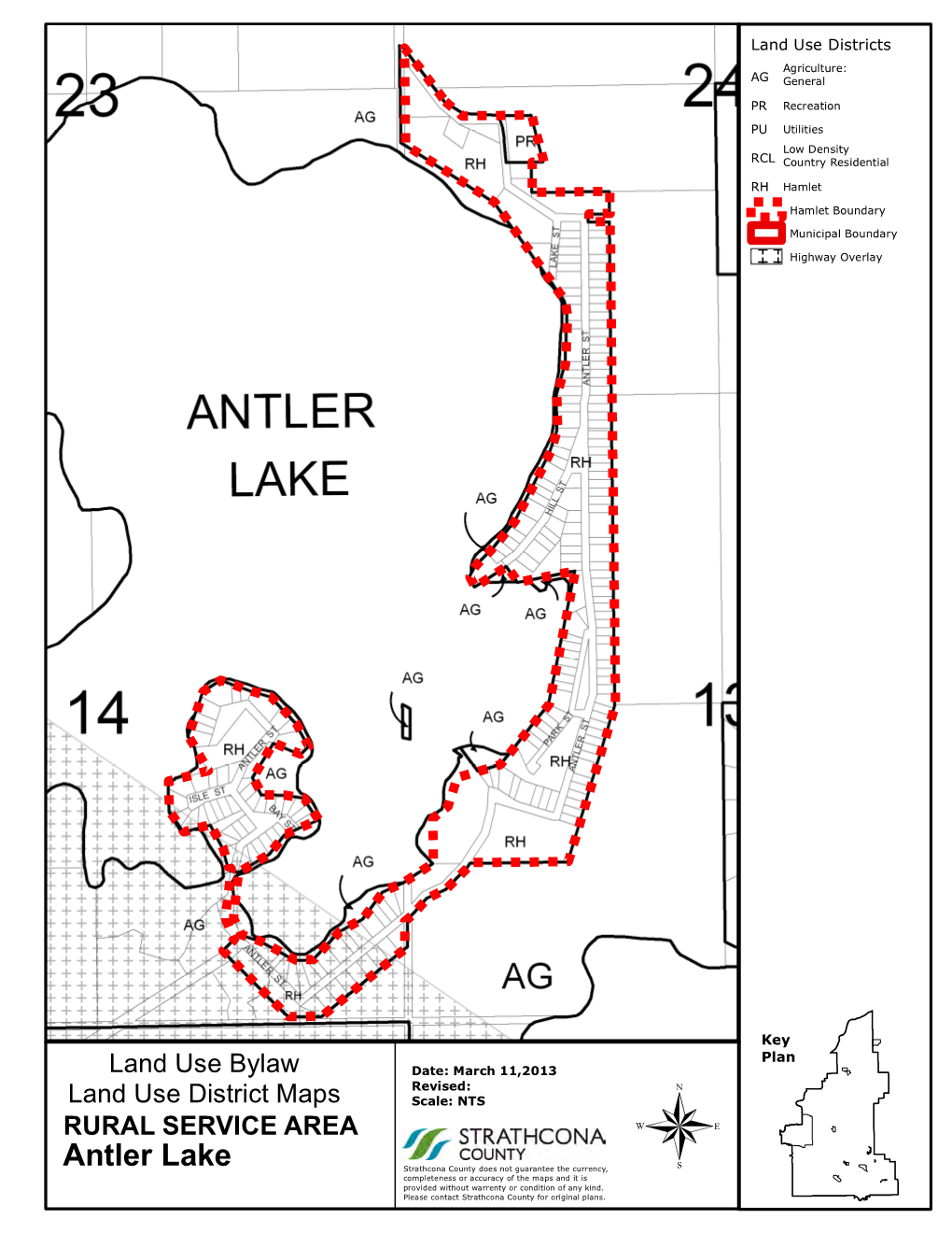 Antler Lake Strathcona County Does Not Guarantee the Currency, ® Completeness Or Accuracy of the Maps and It Is Provided Without Warrenty Or Condition of Any Kind