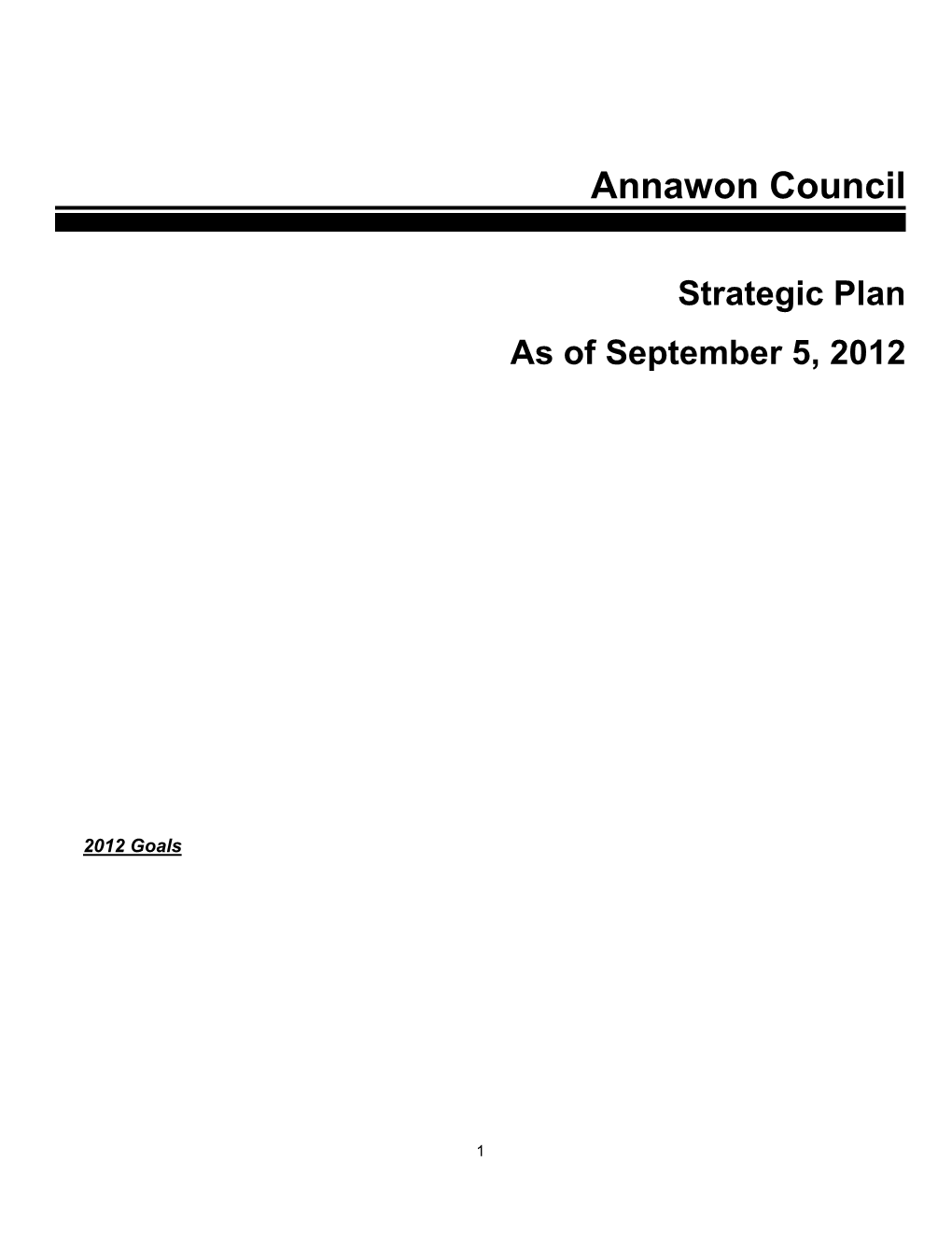 Annawon Council