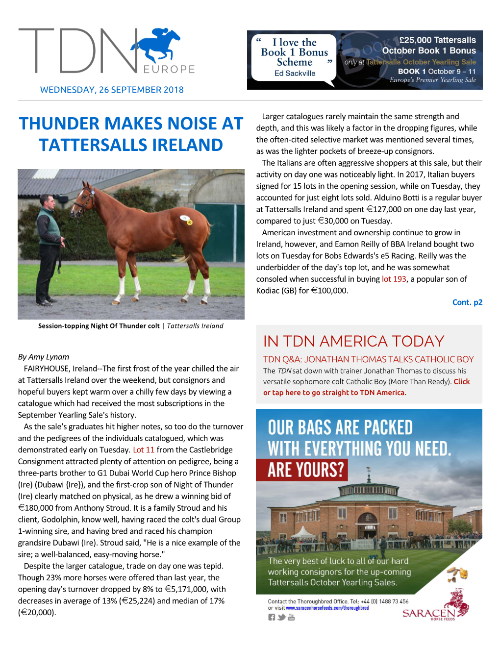 Thunder Makes Noise at Tattersalls Ireland Cont