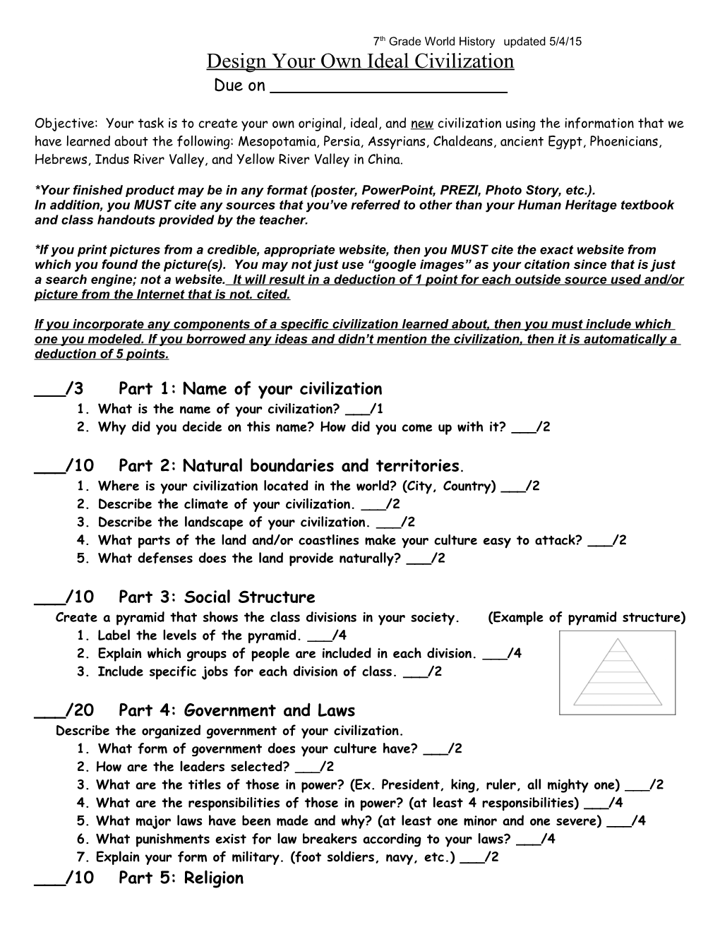 Create Your Own Civilization Project s1