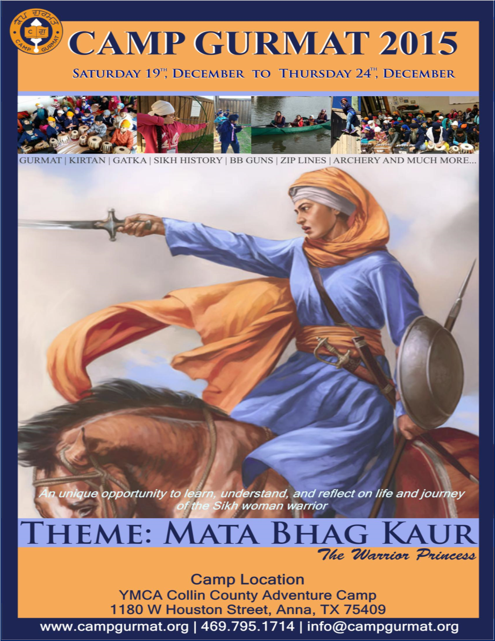 Camp Gurmat 2015 Booklet