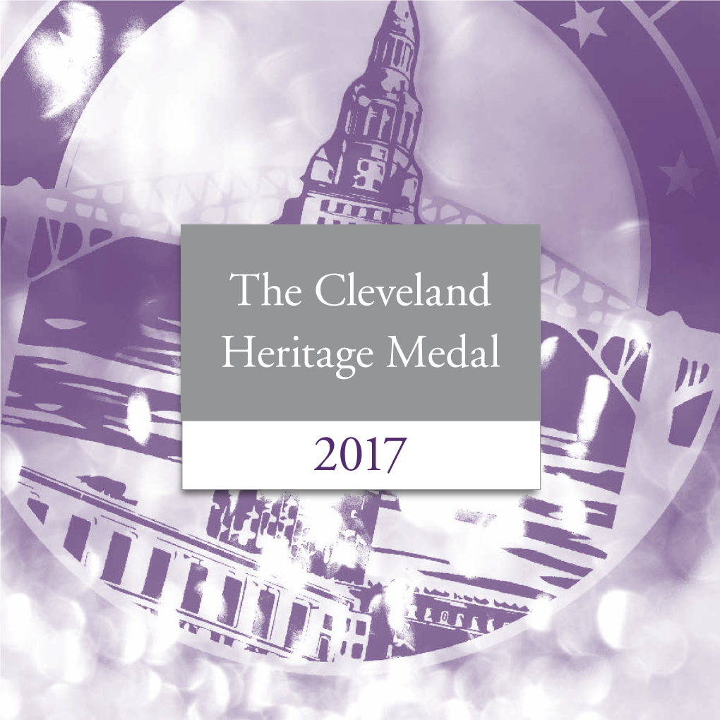 The Cleveland Heritage Medal