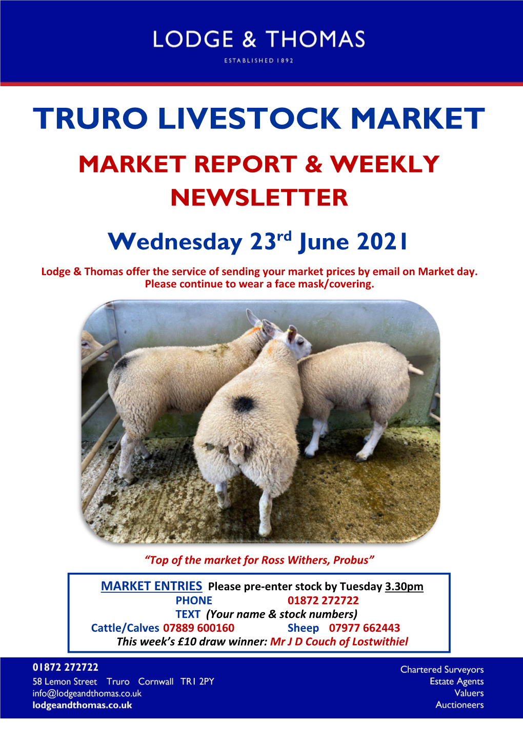 Truro Livestock Market