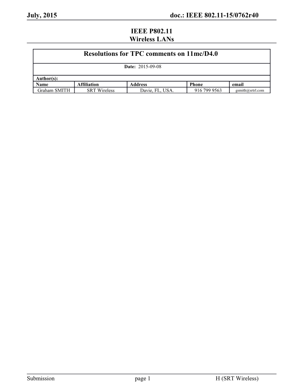 IEEE P802.11 Wireless Lans s106