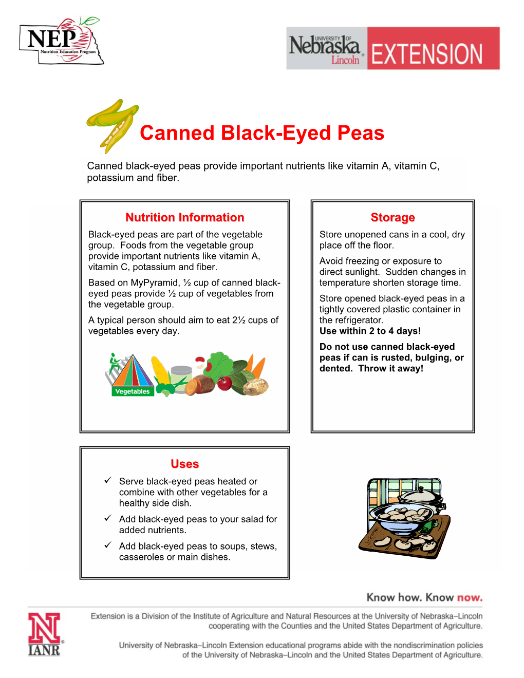 Canned Black-Eyed Peas