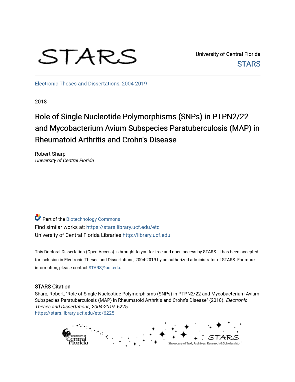 (Snps) in PTPN2/22 and Mycobacterium Avium Subspecies Paratuberculosis (MAP) in Rheumatoid Arthritis and Crohn's Disease