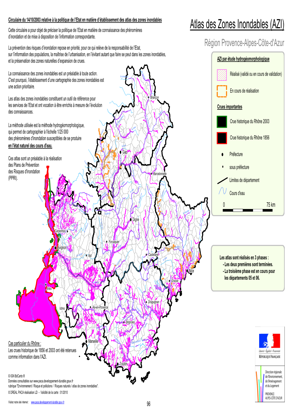 Atlas Des Zones Inondables (AZI)