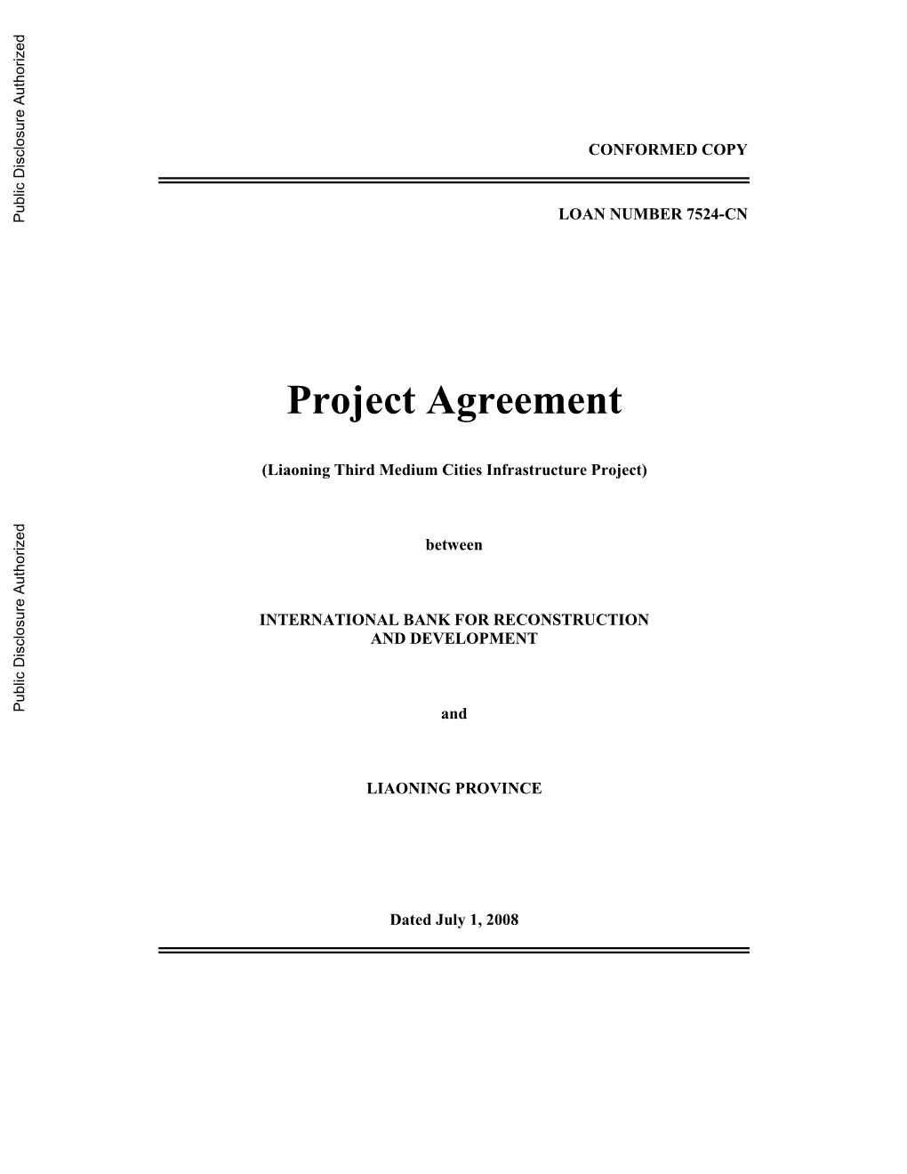 World Bank Document