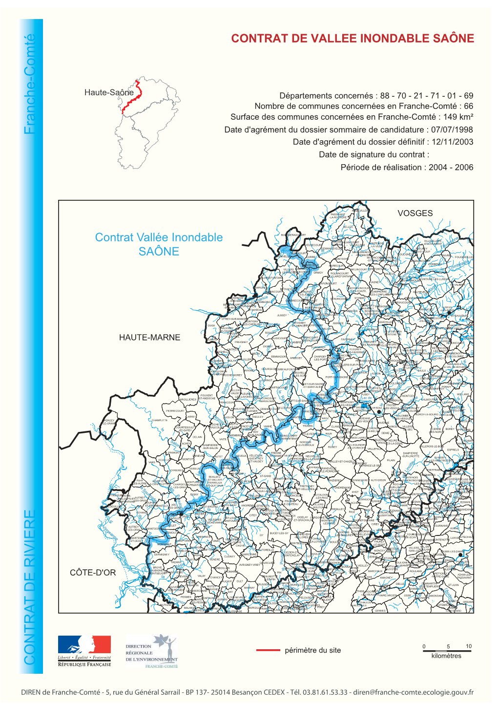 CONTRA T DE RIVIERE Franche-Comté