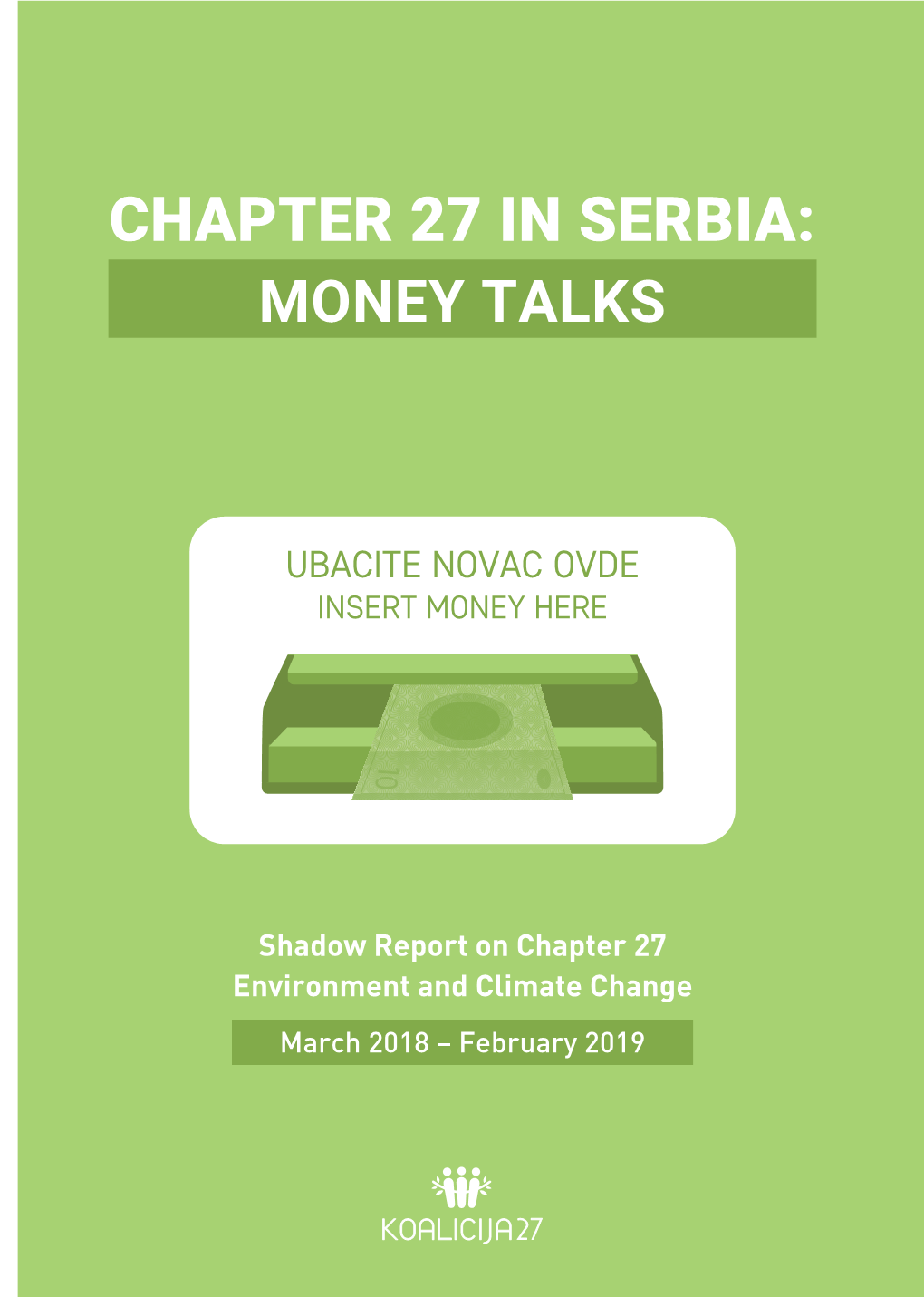 Chapter 27 in Serbia: Money Talks