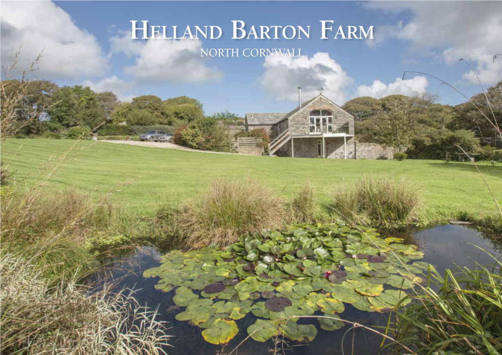Helland Barton Farm NORTH CORNWALL