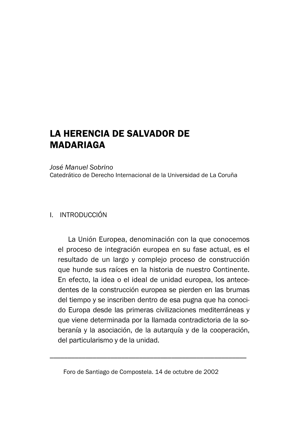 La Herencia De Salvador De Madariaga 21