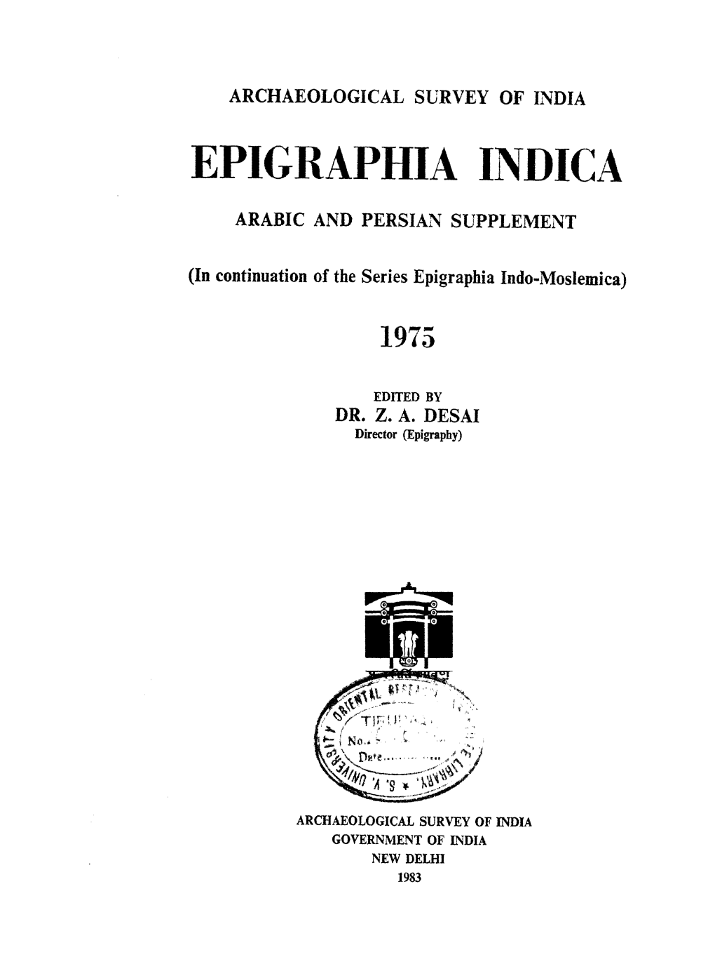 Epigraphia Indica