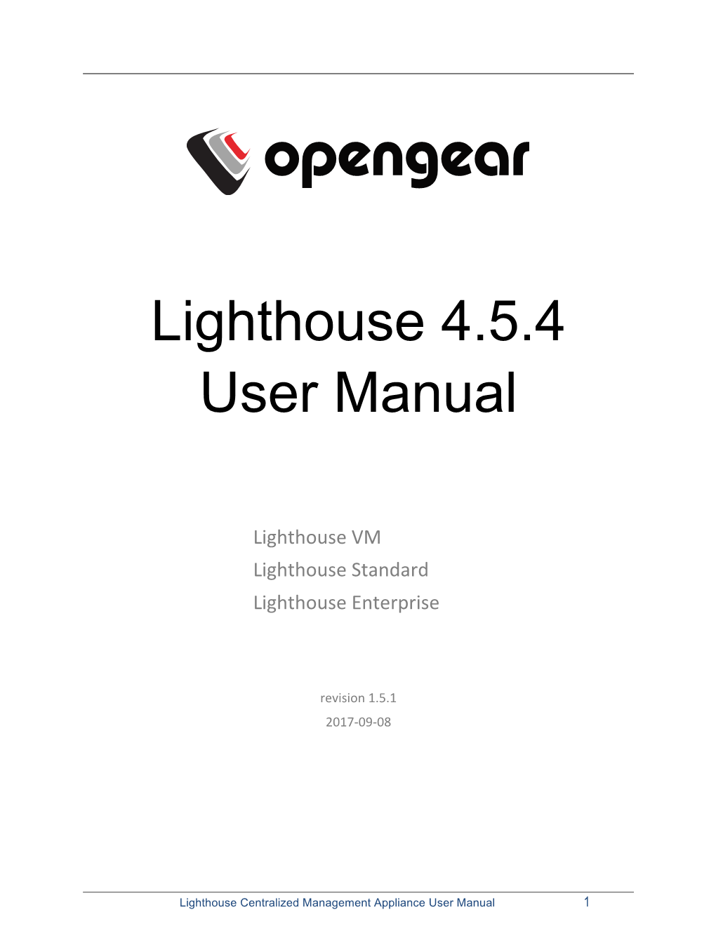 Lighthouse 4.5.4 User Manual