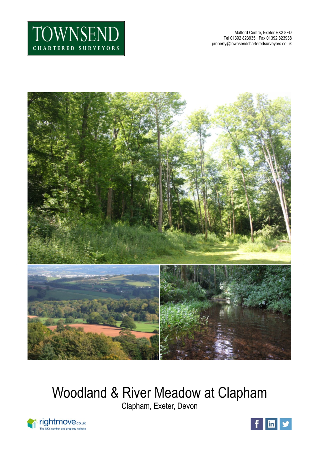 Woodland & River Meadow at Clapham