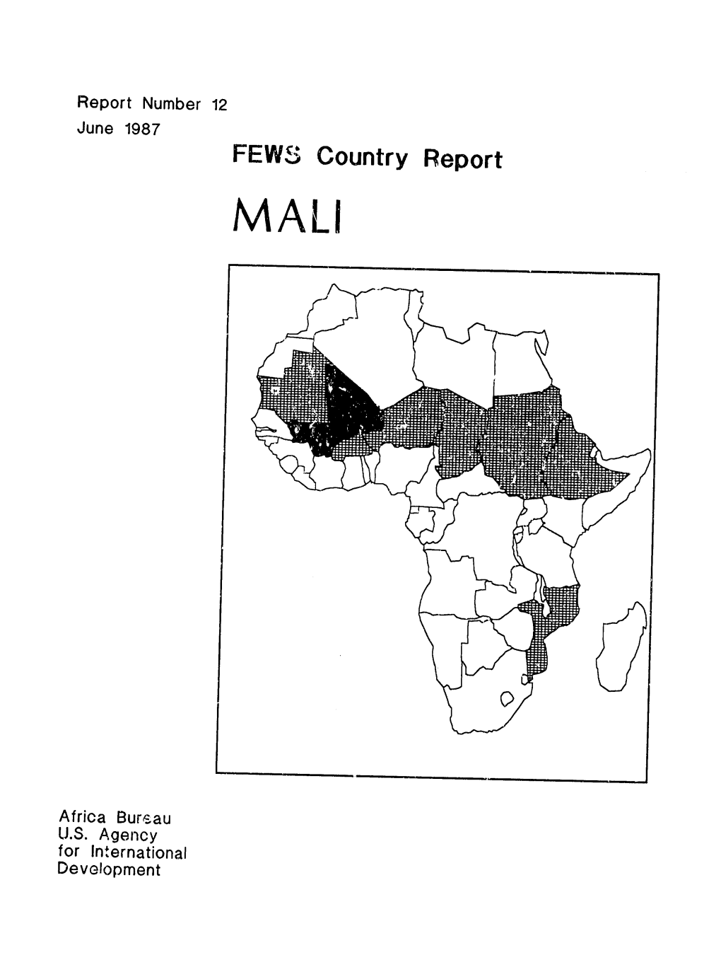 FEWS Country Report MALI