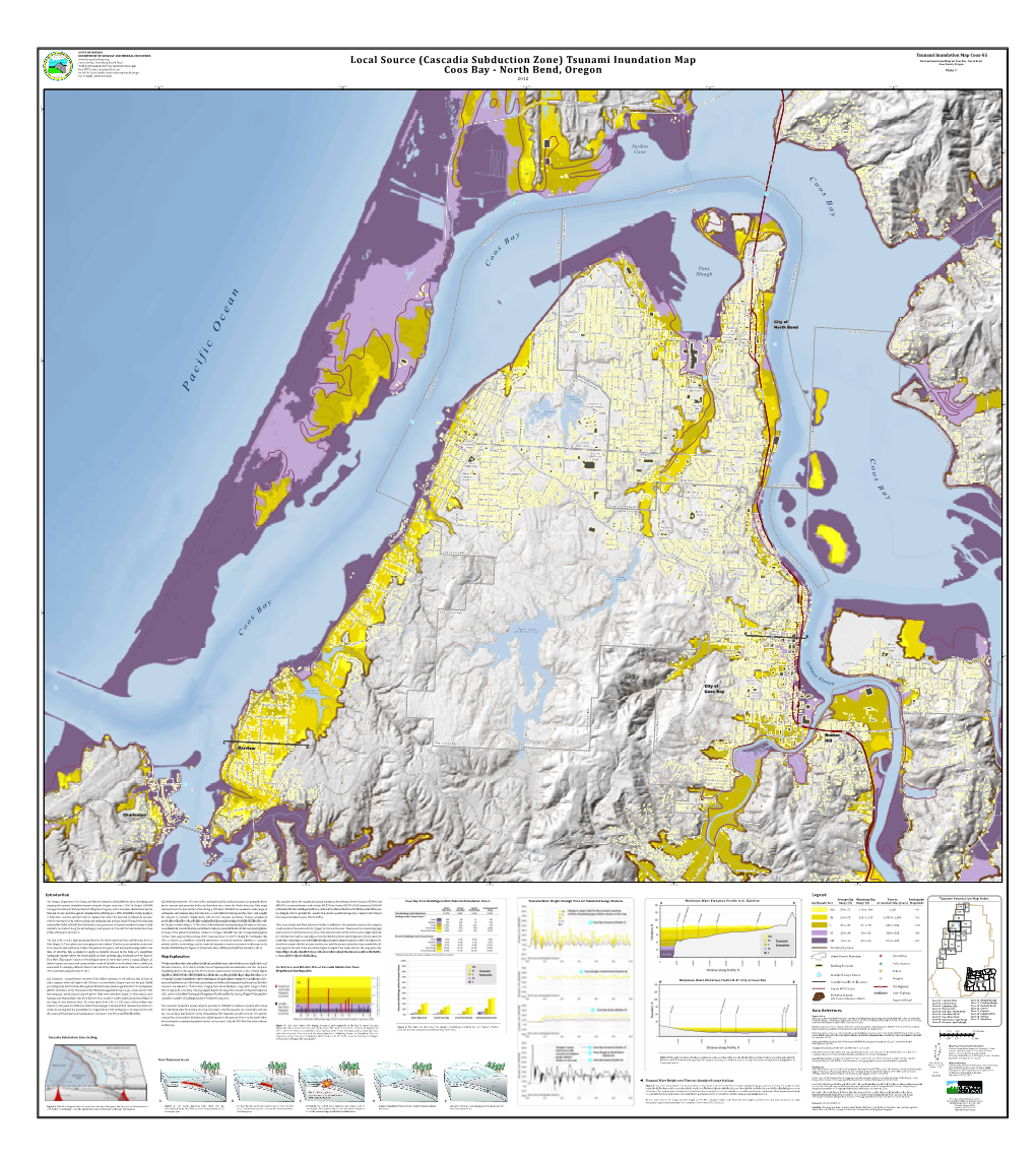 (Cascadia Subduction Zone) Tsunami Inundation Map for Coos