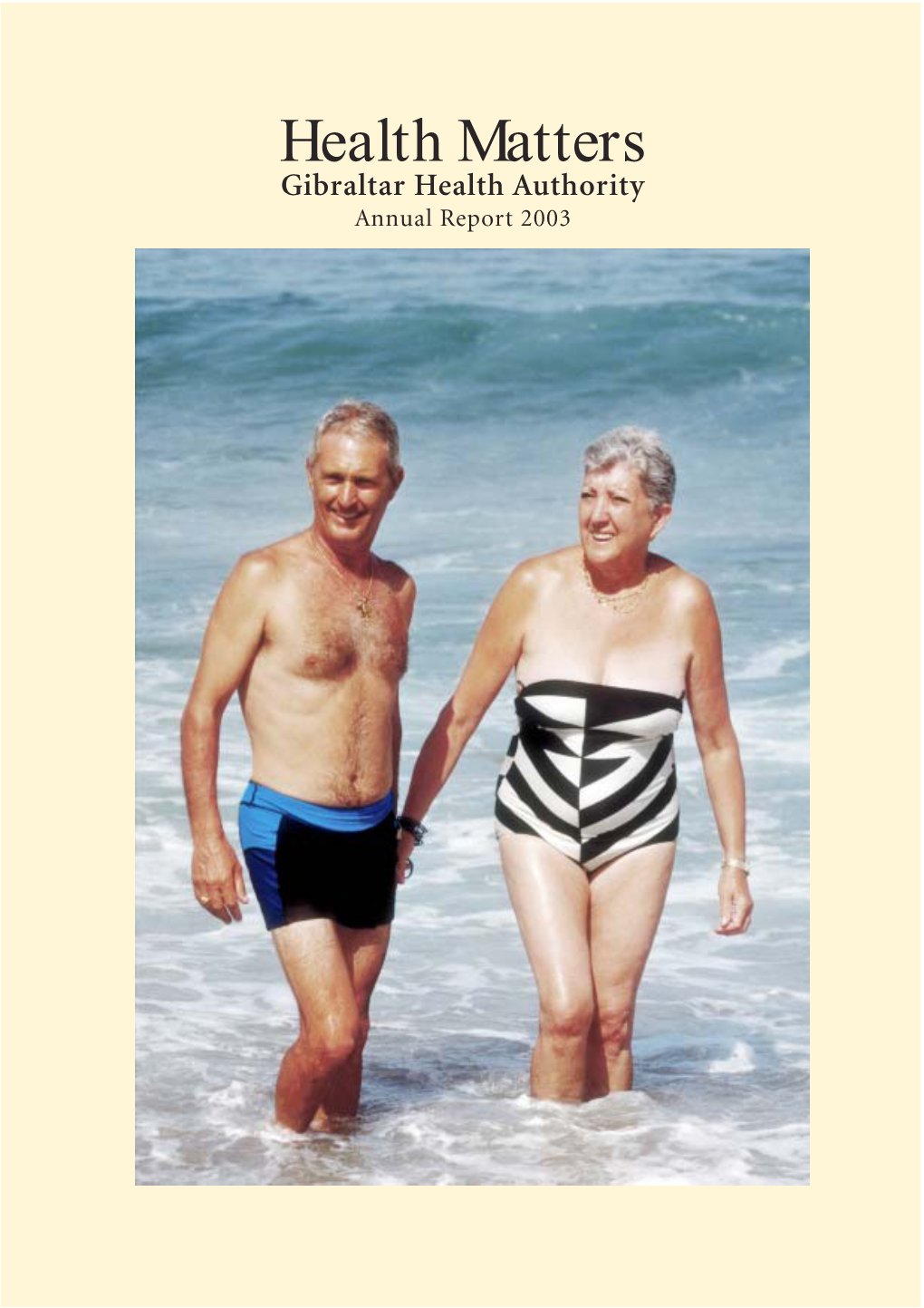 Health Matters Report 2003