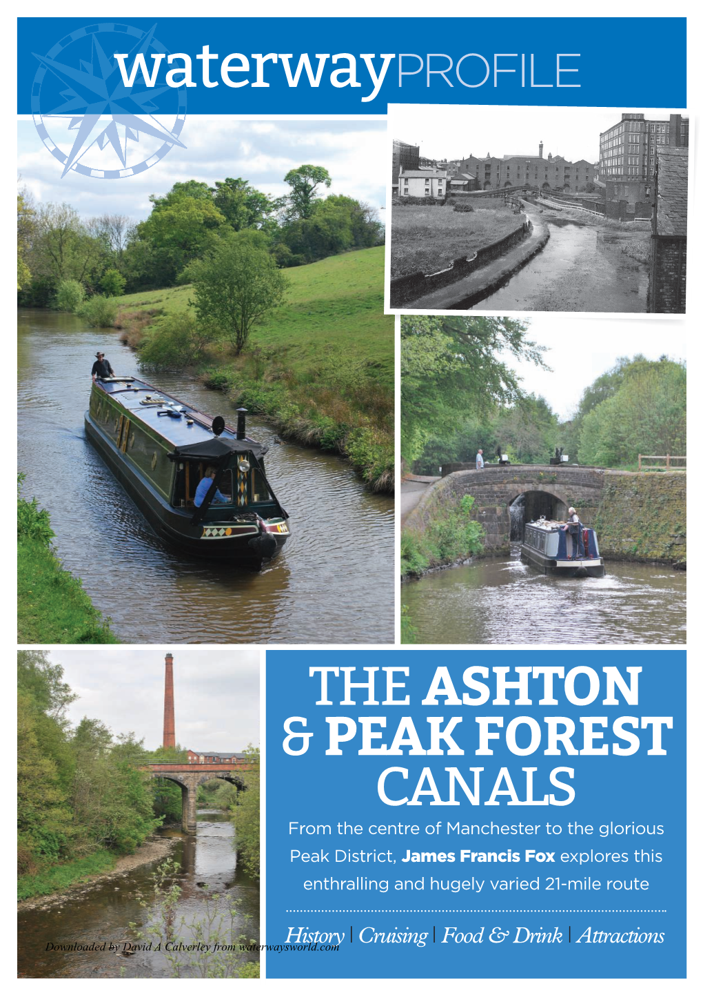 PEAK FOREST CANALS from the Centre of Manchester to the Glorious Peak District, James Francis Fox Explores This Enthralling and Hugely Varied 21-Mile Route