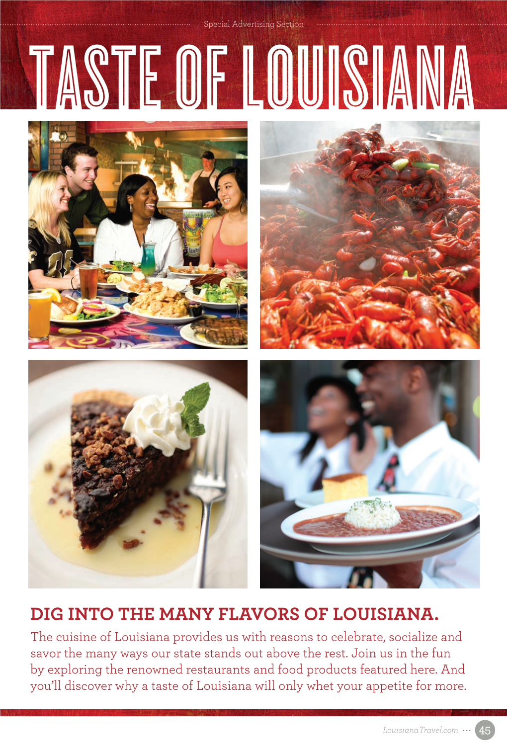 Dig Into the Many Flavors of Louisiana