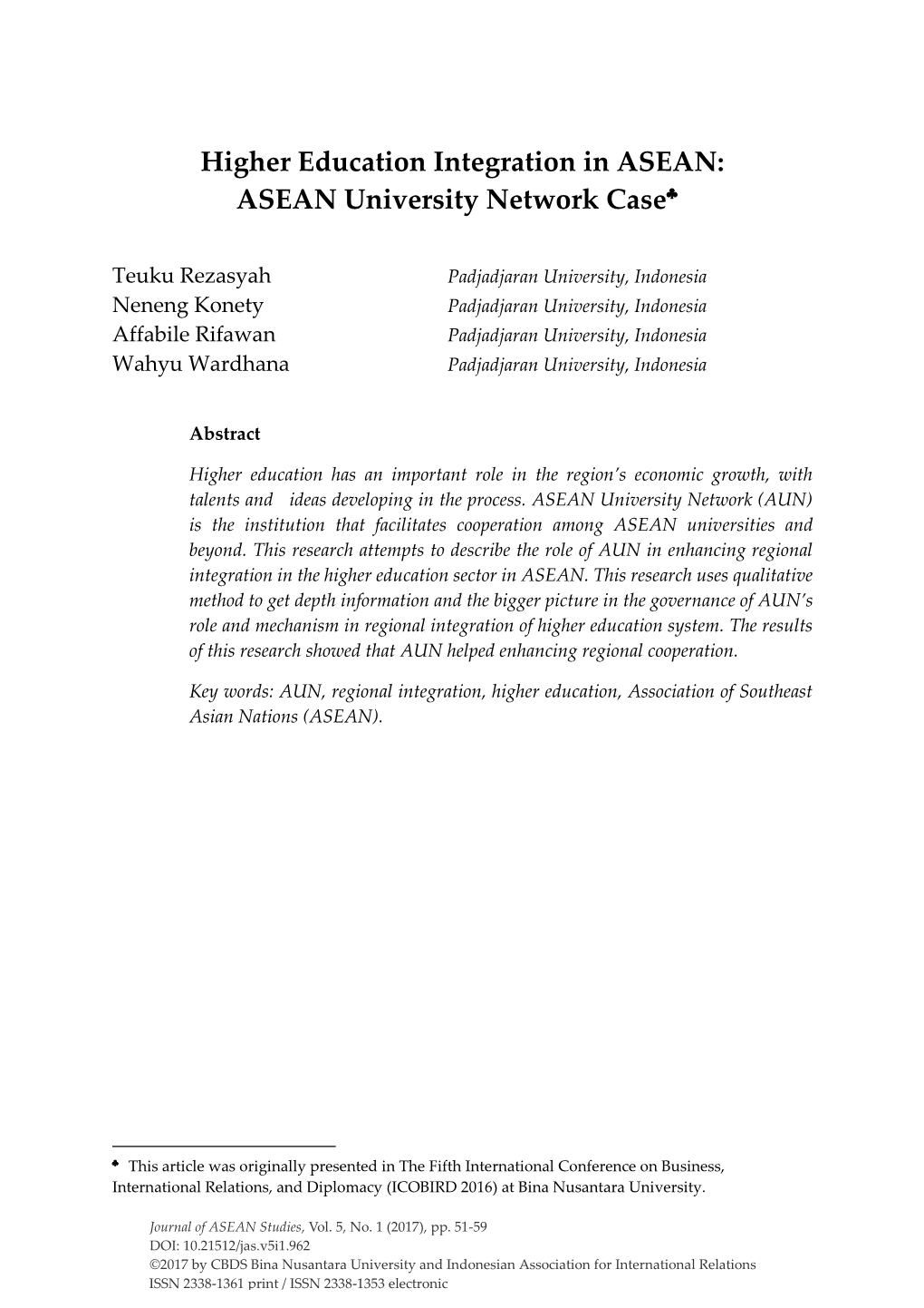 ASEAN University Network Case.1