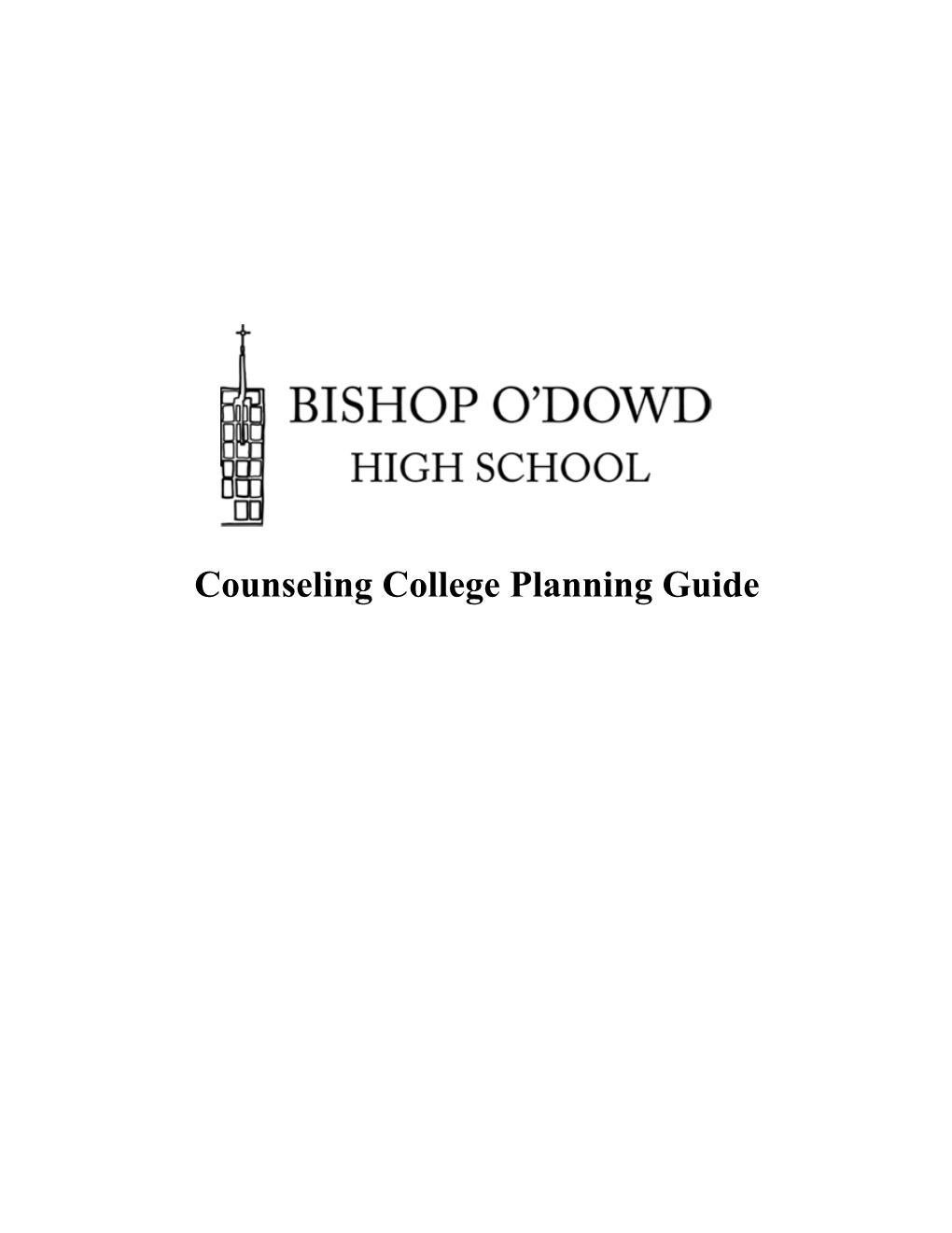 Counseling College Planning Guide