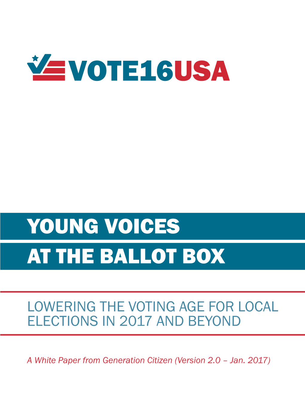 Young Voices at the Ballot Box