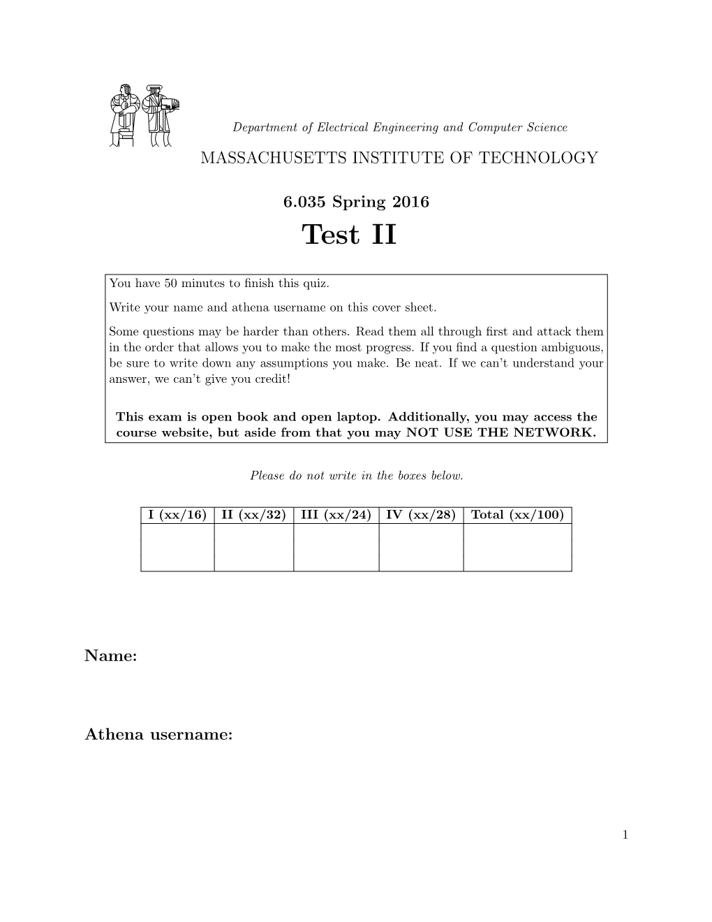 2016 Spring Exam 2