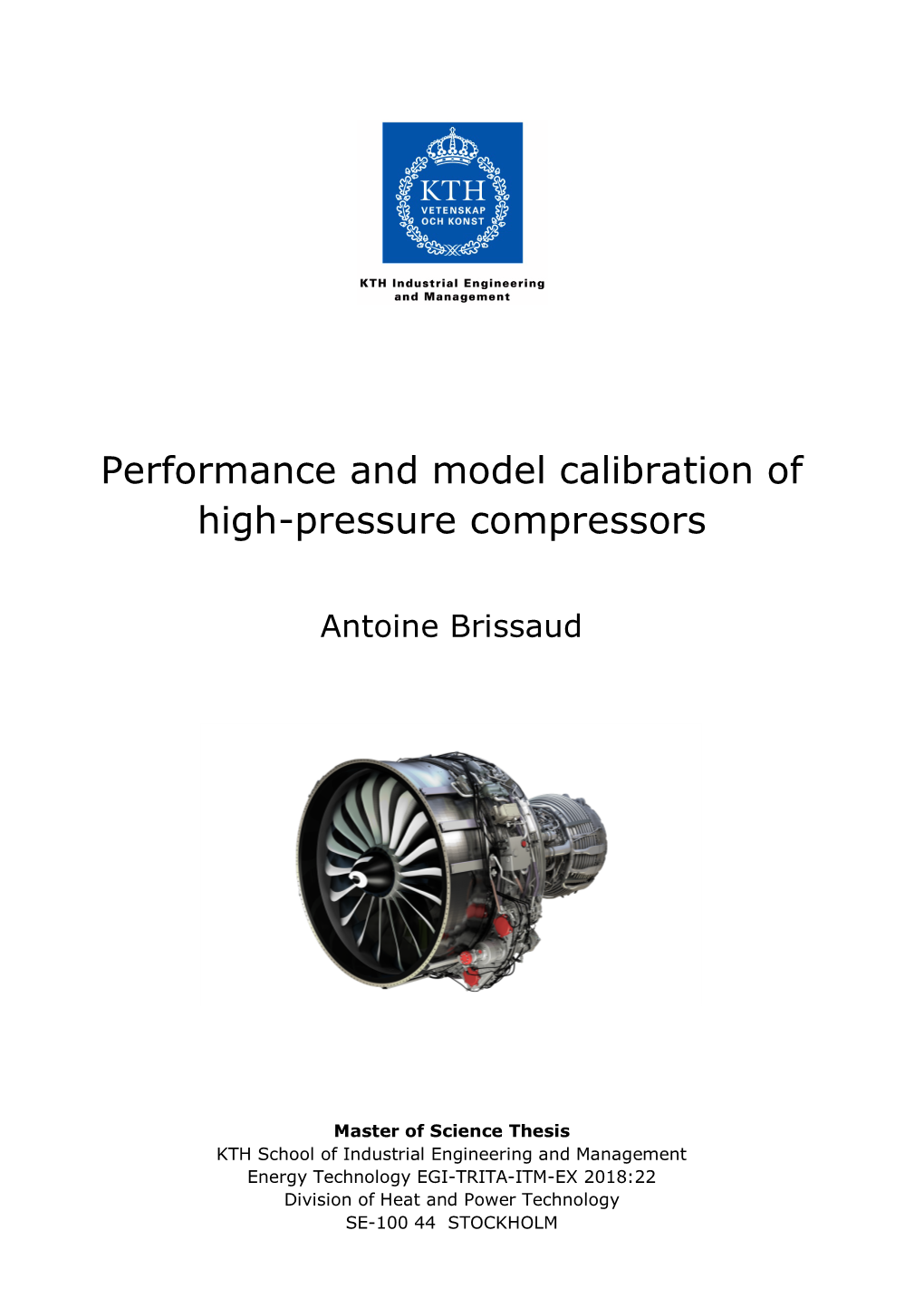 Performance and Model Calibration of High-Pressure Compressors