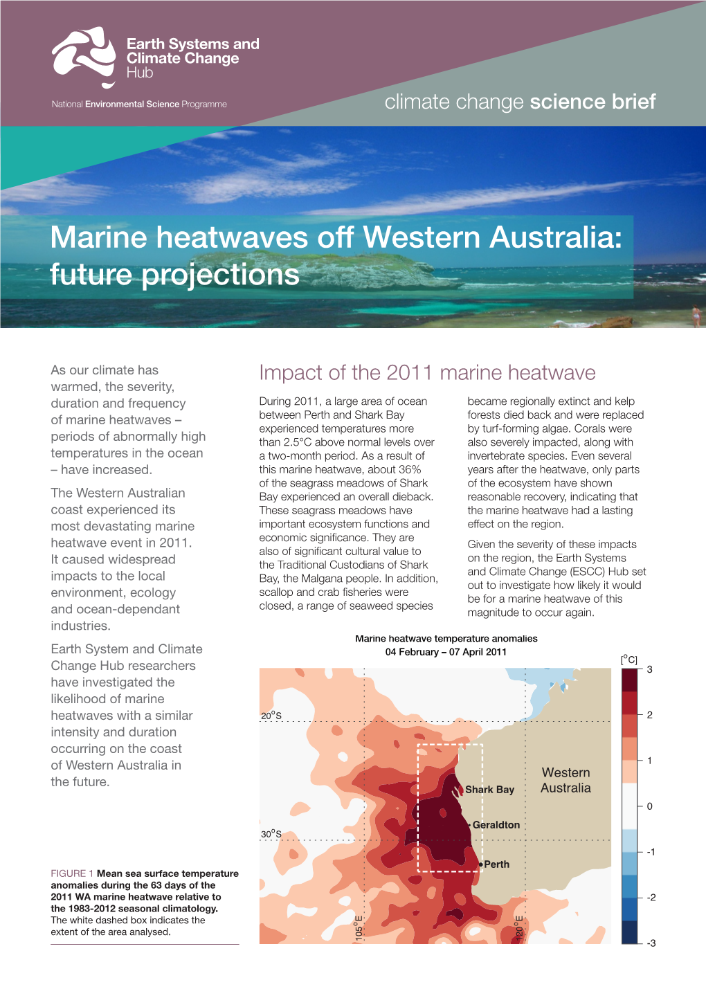 Marine Heatwaves Off Western Australia: Future Projections