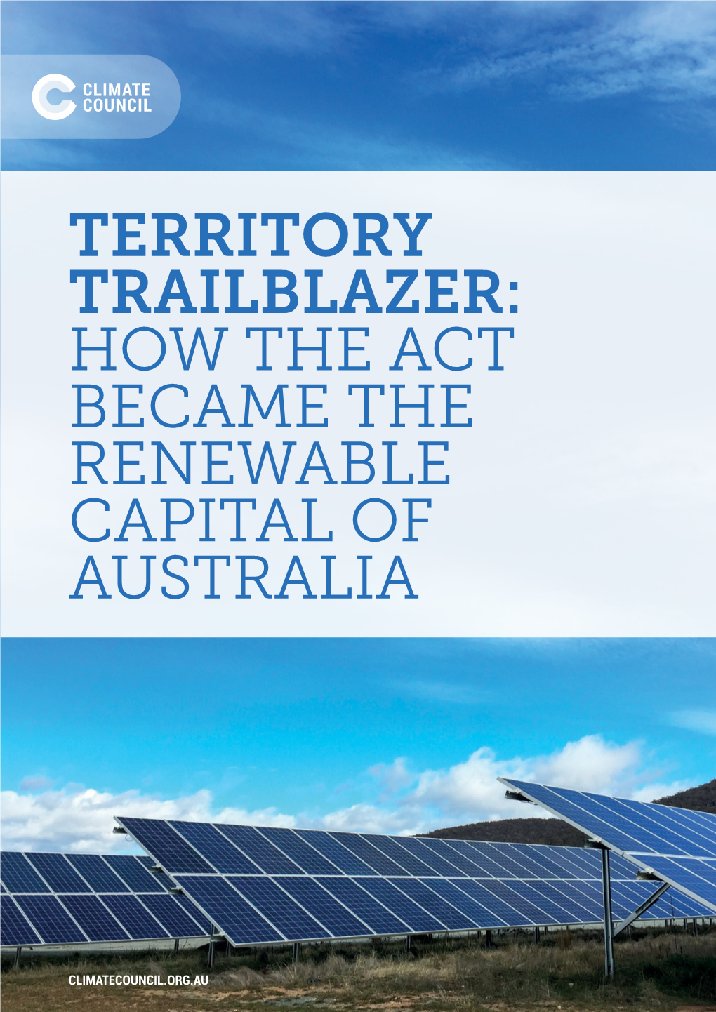 How the Act Became the Renewable Capital of Australia