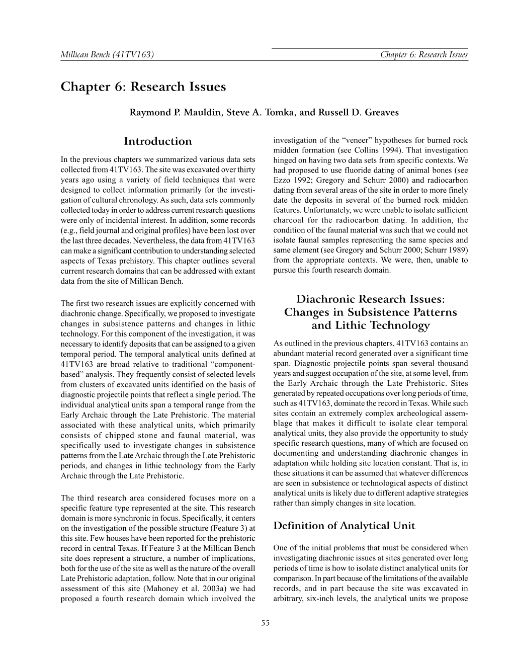 06-Chap 6 Research Issues.P65